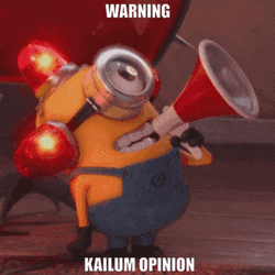 Minions Warning Megaphone GIF