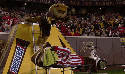 Minnesota Golden Gophers Goldy Gopher GIF