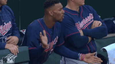 Minnesota Twins Baseball Players Applauding GIF