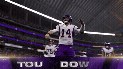 Minnesota Vikings Football Player Poster GIF