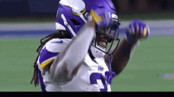 Minnesota Vikings Player Hand Gesture GIF