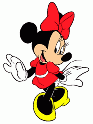 Minnie Mouse Happily Dancing GIF