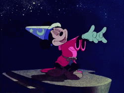 Minnie Mouse Wizard GIF