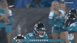 Minshew Just Scored Touchdown GIF