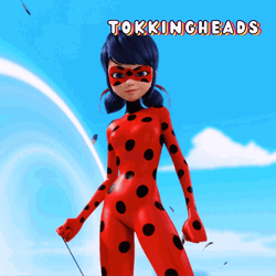 Miraculous Ladybug Tokking Heads  GIF