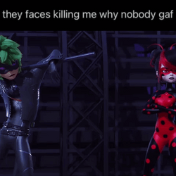Miraculous Tales They Faces Killing Me GIF
