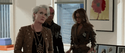 Miranda Priestly Ugh Annoyed Look GIF