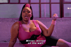 Mirror Mirror On The Wall Lizzo GIF