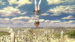 Misaka Mikoto Destroying An Aircraft GIF