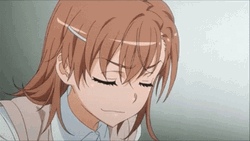 Misaka Mikoto Feeling Irritated GIF