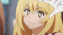 Misaki Shokuhou Wink Wink GIF