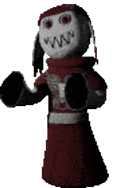 Mischia Scary Sticker GIF