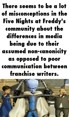 Misconceptions In Five Nights At Freddy's Poster GIF