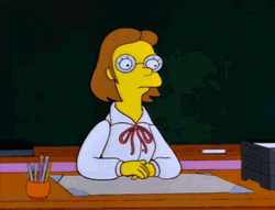 Miss Hoover Pressing Independent Thought Alarm GIF
