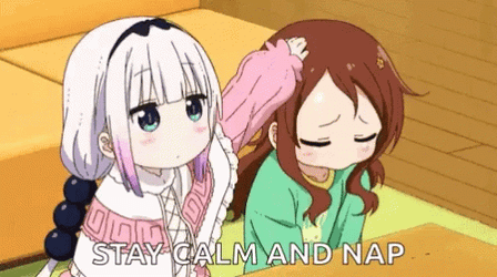 Miss Kobayashi Calming Scene GIF