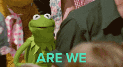 Miss Piggy Flirting Kermit GIF