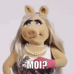 Miss Piggy French Moi GIF