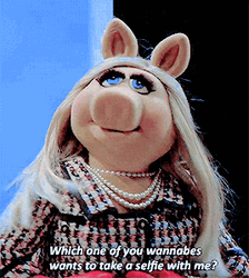 Miss Piggy Long Hair GIF