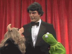 Miss Piggy Turning Back GIF