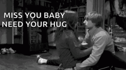 Miss You Baby Need You Romantic Hug GIF