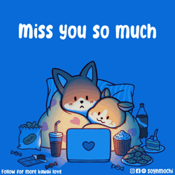 Miss You So Much Kiss Good Night GIF