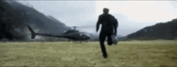 Mission Impossible Tom Cruise Running In The Helicopter GIF