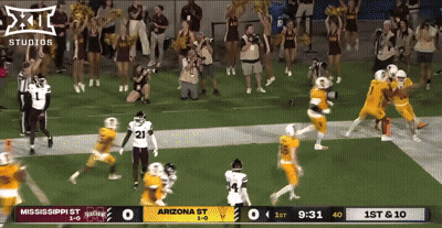 Mississippi Vs Arizona Football Game GIF