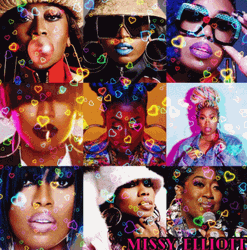 Missy Elliot Collage GIF