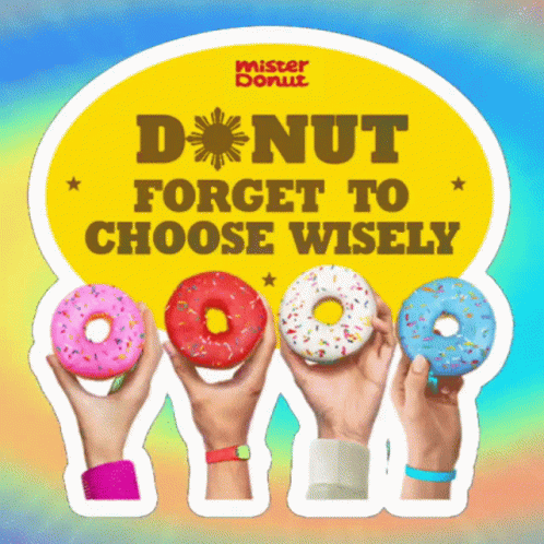 Mister Donut Advertisement Donut Forget GIF