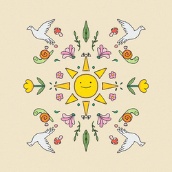 Mister Sun's Glowing On The First Day Of Spring GIF