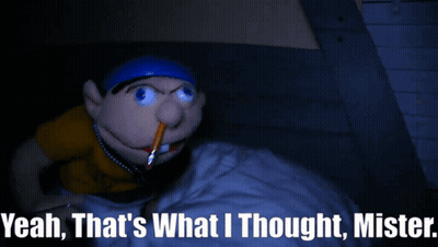 Mister With Puppet GIF