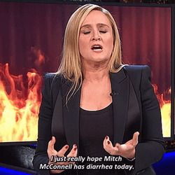 Mitch McConnell Having Diarrhea Meme GIF