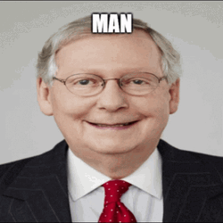 Mitch McConnell Young Man Mashup Meme GIF