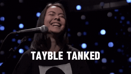 Mitski Taylor Swift Tanked GIF
