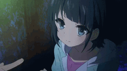 Miuna Shiodome Nose Boop GIF