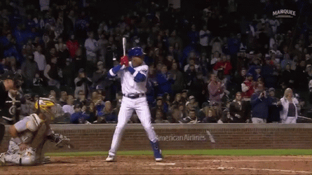 MLB Christopher Morel Striking Baseball GIF