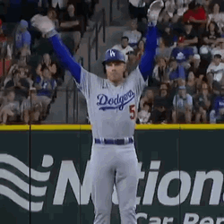 MLB Freddie Freeman LA Dodgers Waving GIF