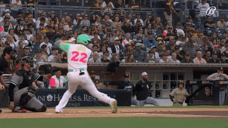 MLB San Diego Padres Juan Soto Hitting Baseball GIF