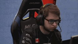 MLG Major League Gaming Player Pouting Lips GIF