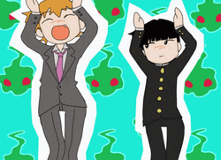 Mob Psycho 100 Anime Caramelldansen GIF