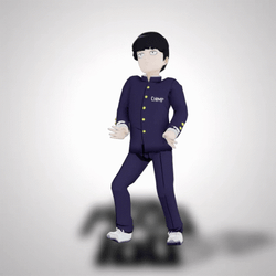 Mob Psycho 100 Kageyama Dancing GIF