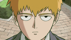 Mob Psycho 100 Reigen Funny Shocked GIF
