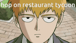 Mob Psycho 100 Reigen Restaurant Tycoon