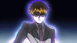 Mob Psycho Reigen Arataka Dodging Attacks GIF