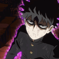 Mob Psycho Shigeo Kageyama Power GIF