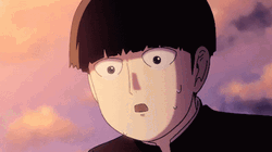 Mob Psycho Shigeo Kageyama Talking GIF