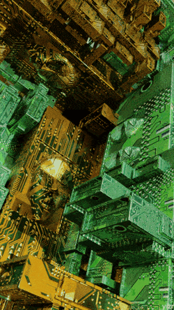 Mobile Computer Chips Animation GIF