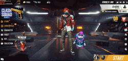 Mobile Game Garena Free Fire I Heart You Emote  GIF