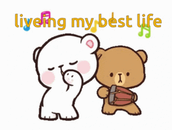 Mocha And Mochi Living The Dream GIF