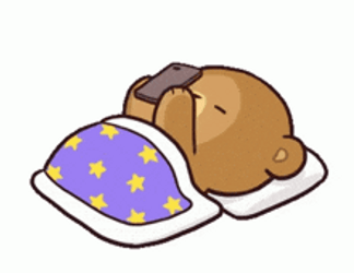 Mocha Bear Sleepy Meme GIF